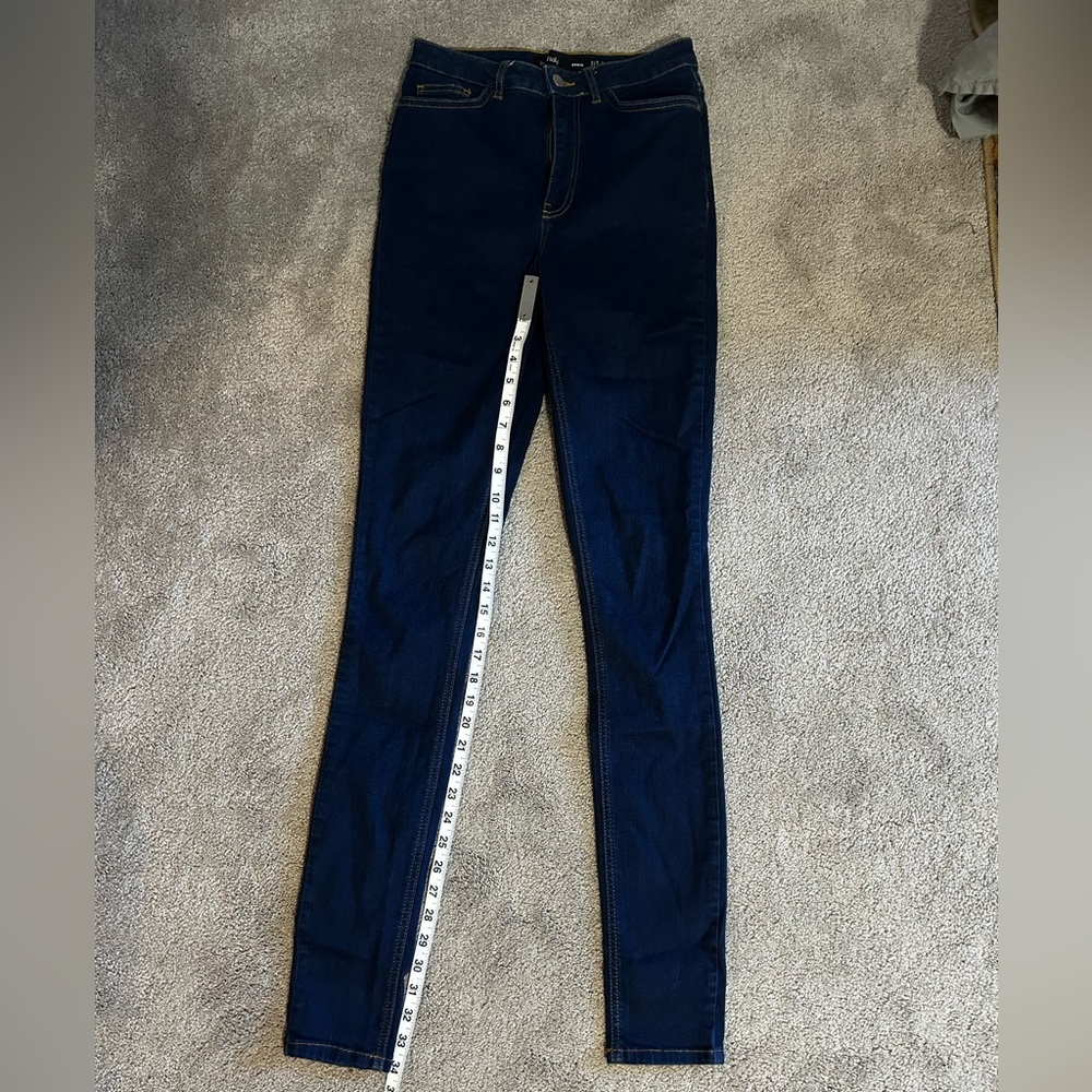 Long talk sally high rise skinny jeans